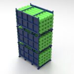 Round Tube Fabric Roll Storage Rack / YHA0714