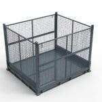 Foldable Metal Pallet Cage (Model YHB0805)