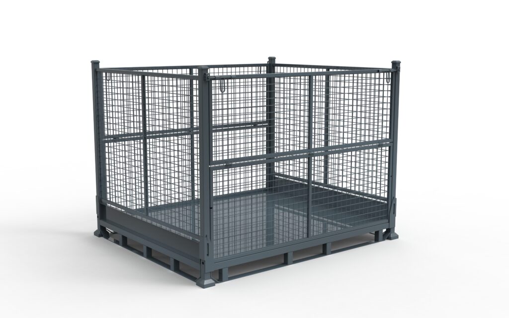 Foldable Metal Pallet Cage (Model YHB0805)