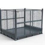 Foldable Metal Pallet Cage (Model YHB0805)