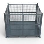 Foldable Metal Pallet Cage (Model YHB0805)