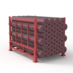 Textile Roll Storage Rack Model: YHC0727