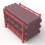 Textile Roll Storage Rack Model: YHC0727